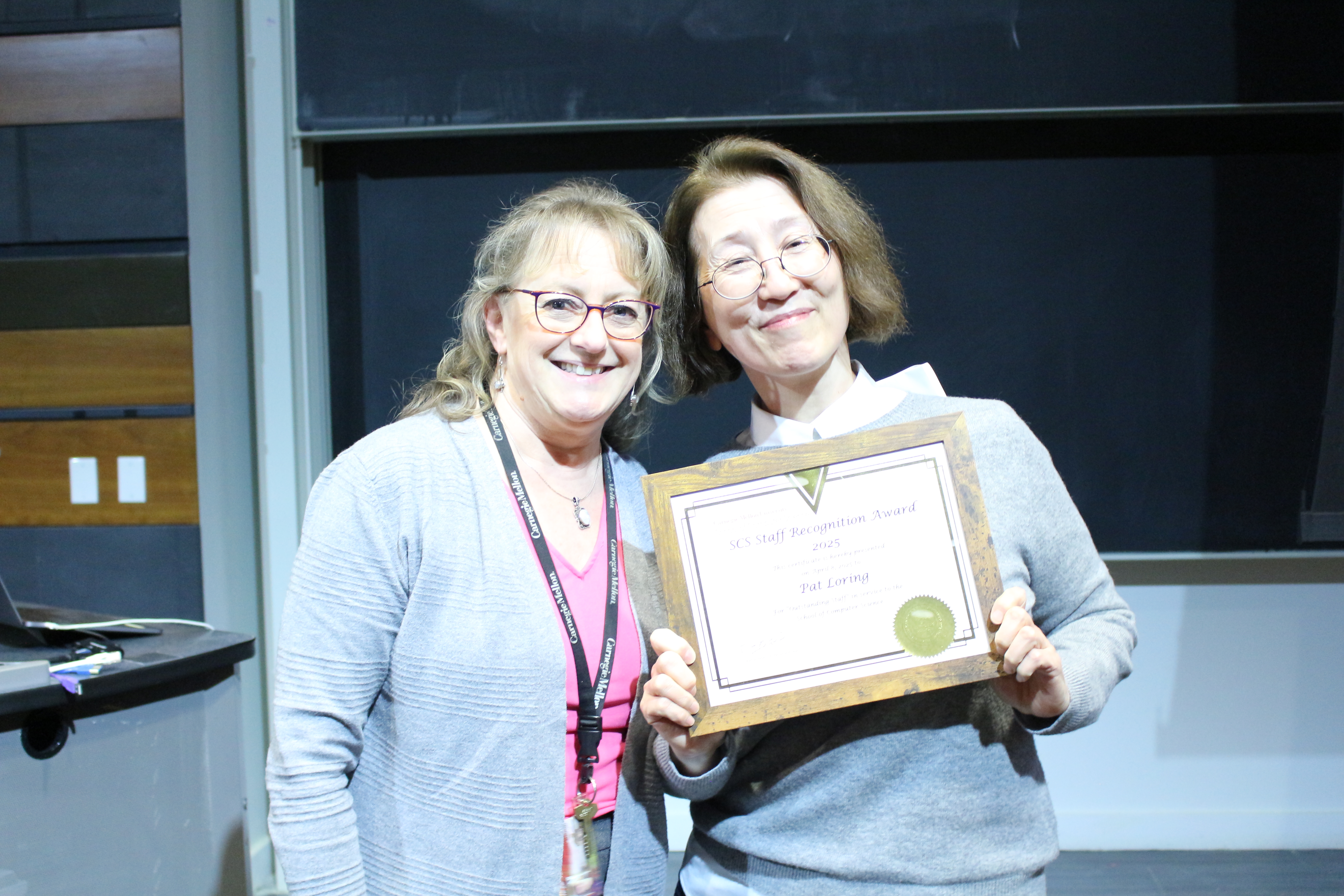 Pat Loring and Colleen Everett